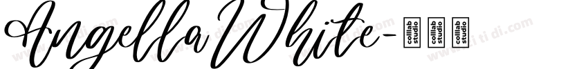 Angella White字体转换